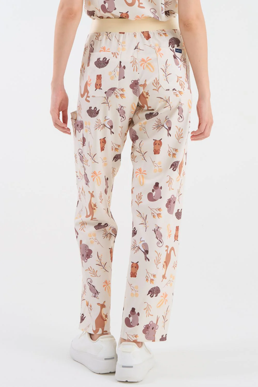 Aussie Natives Women’s Cargo Scrub Pants - Image 6