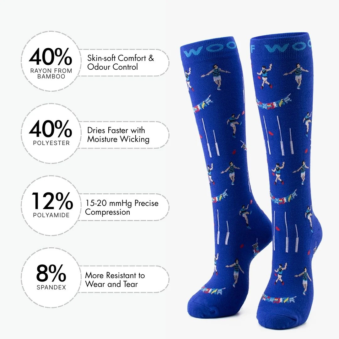 Aussie Rules Bamboo Compression Socks - Image 3