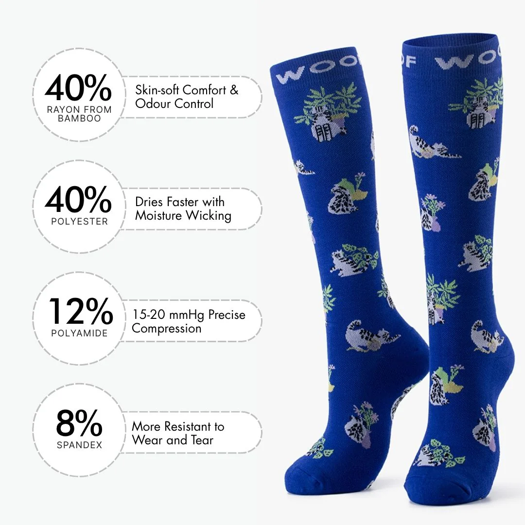 Australian Mist Cats Bamboo Compression Socks - Image 3