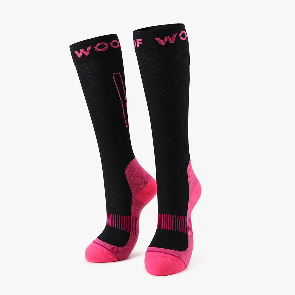 Pink Power Performance Compression Socks 4 Pack - Image 2