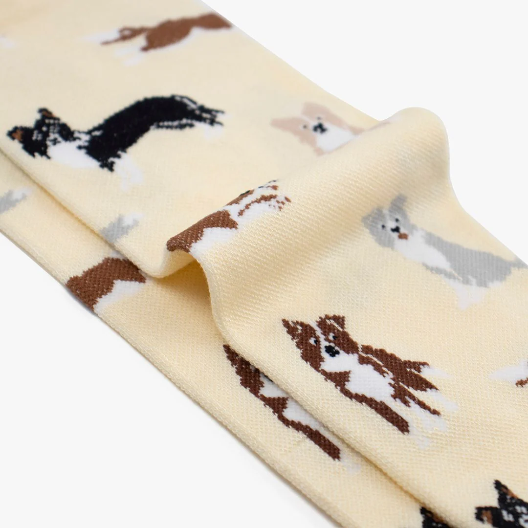 Border Collies Bamboo Compression Socks - Image 4
