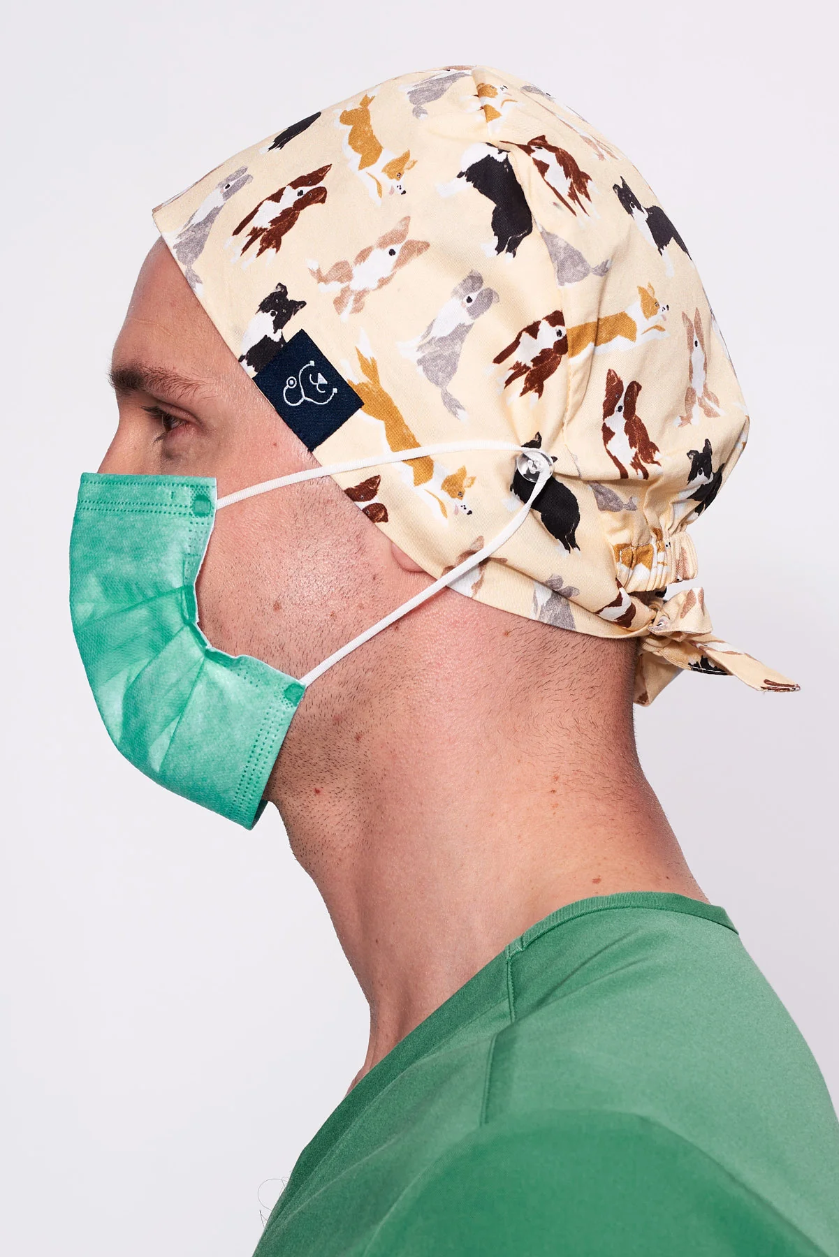 Border Collies Scrub Cap - Image 3