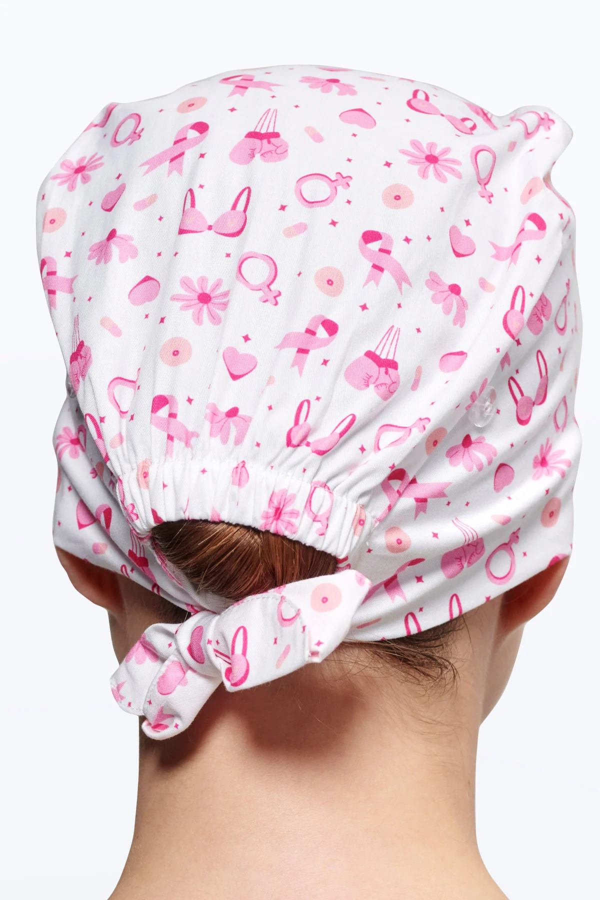 Breast Cancer Awareness Scrub Cap - Image 3