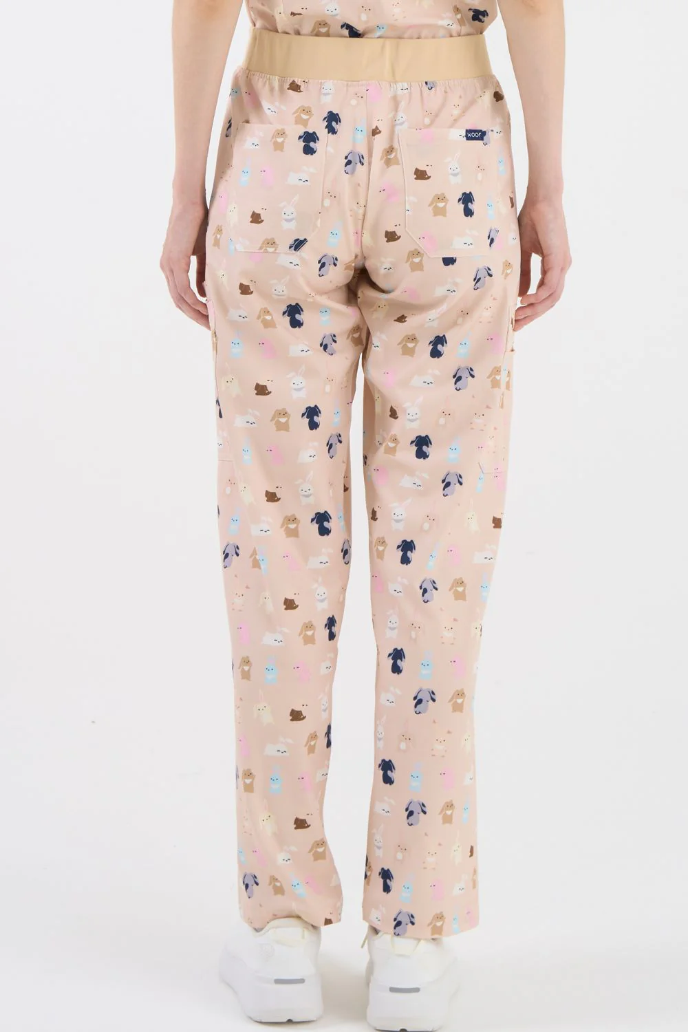 Bunnies Women’s Cargo Scrub Pants - Image 4