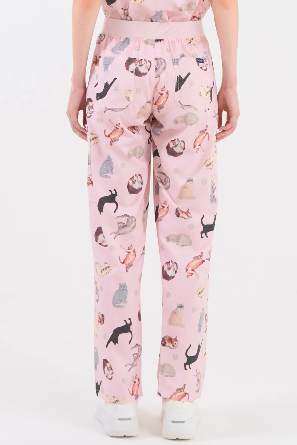 Cats Cats Cats Women’s Cargo Scrub Pants - Image 5