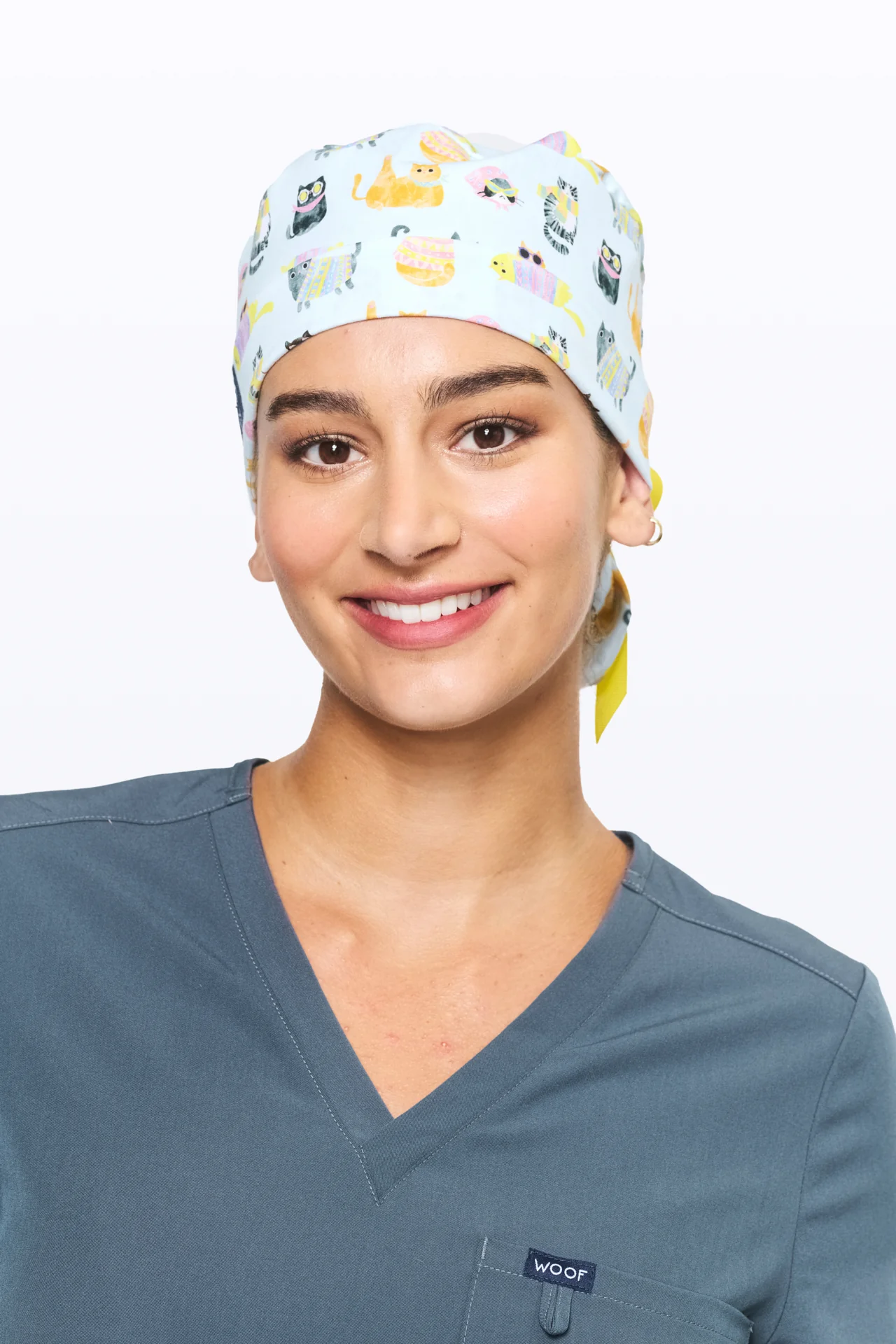 Cool Cats Scrub Cap - Image 5