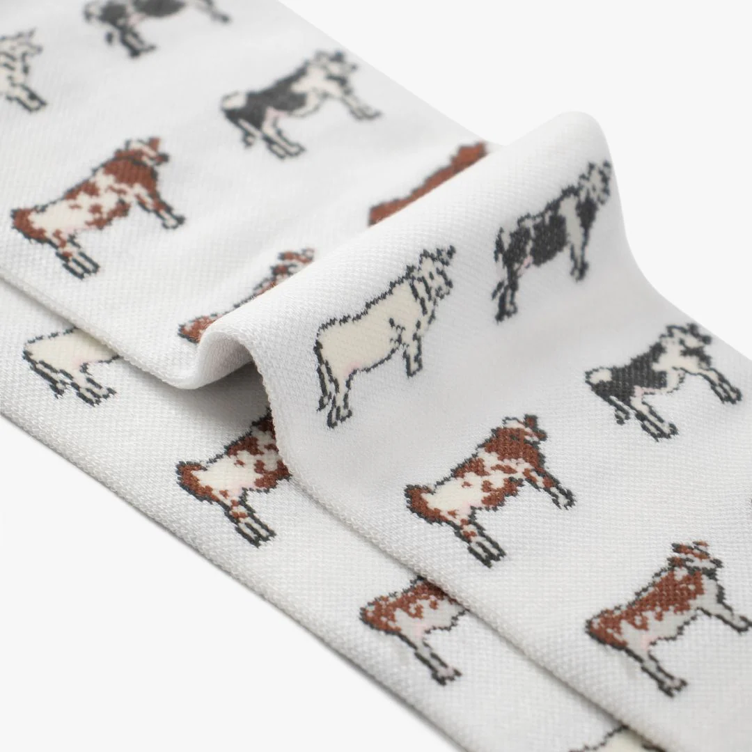 Cows Bamboo Compression Socks - Image 4