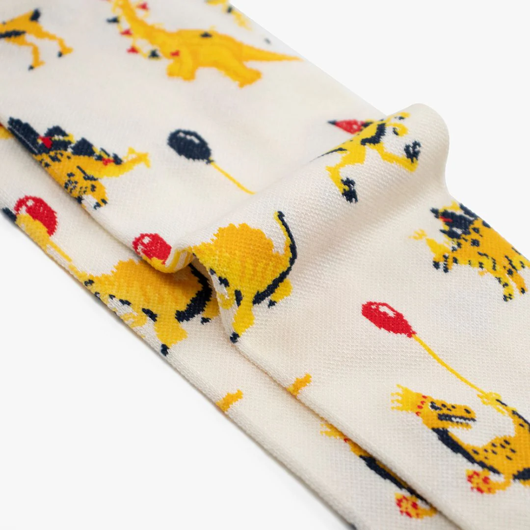 Dino Party Bamboo Compression Socks - Image 4