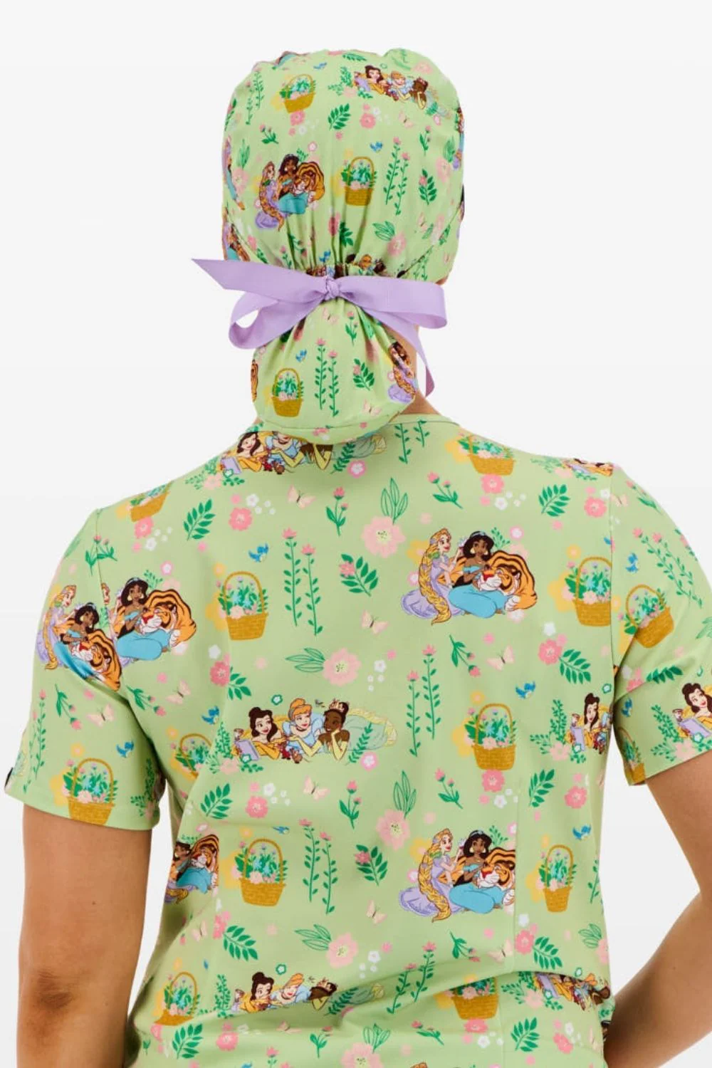 Disney Princess Scrub Cap, Garden Party - Image 4