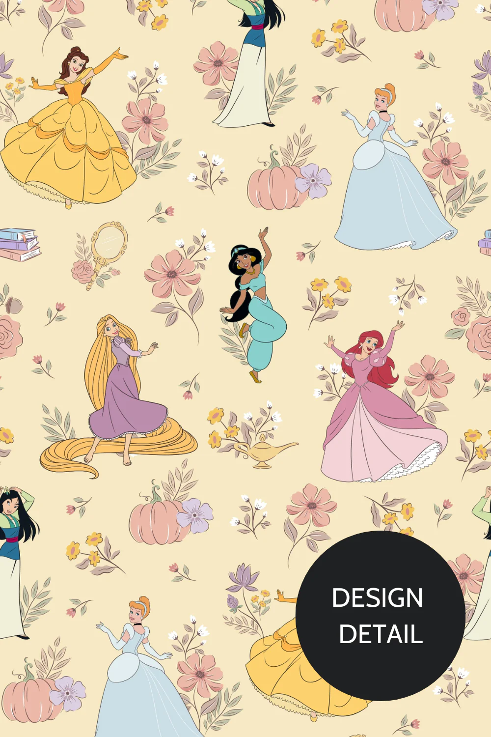 Disney Princess Scrunchie, Golden Meadow - Image 2