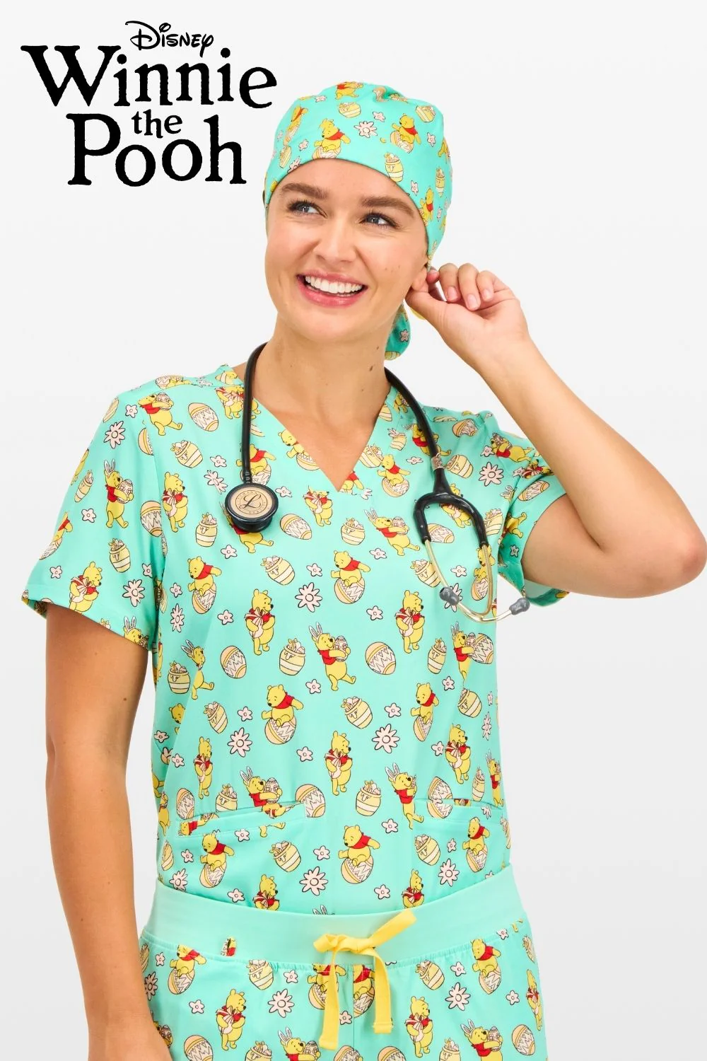 Disney’s Winnie the Pooh Scrub Cap, Easter Egg Hunt