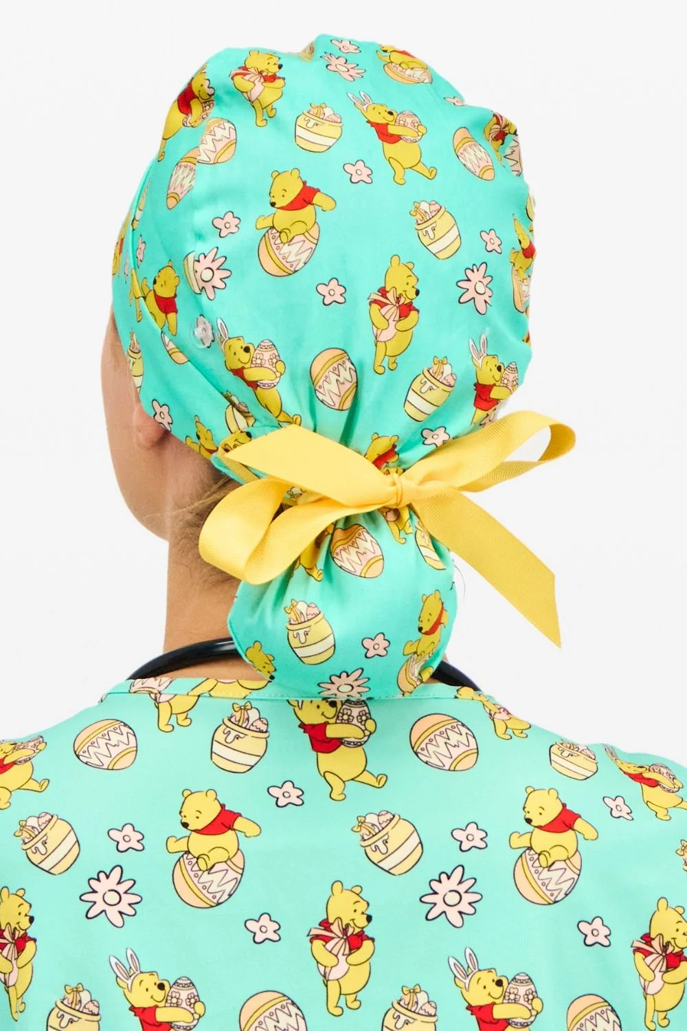 Disney’s Winnie the Pooh Scrub Cap, Easter Egg Hunt - Image 5