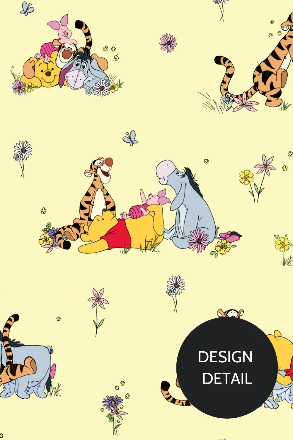 Disney’s Winnie the Pooh and Friends Men’s Scrub Pants, Favourite Day - Image 3