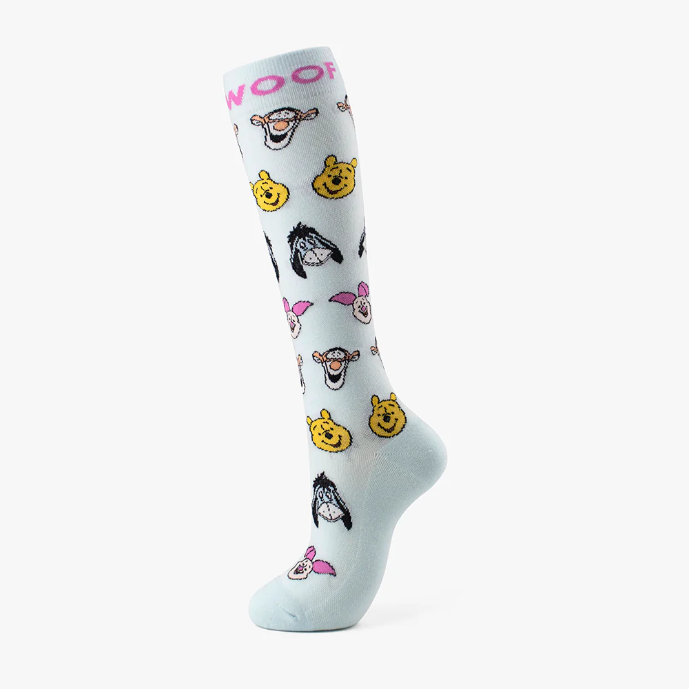 Disney's Winnie the Pooh Bamboo Compression Socks 4 Pack - Image 4