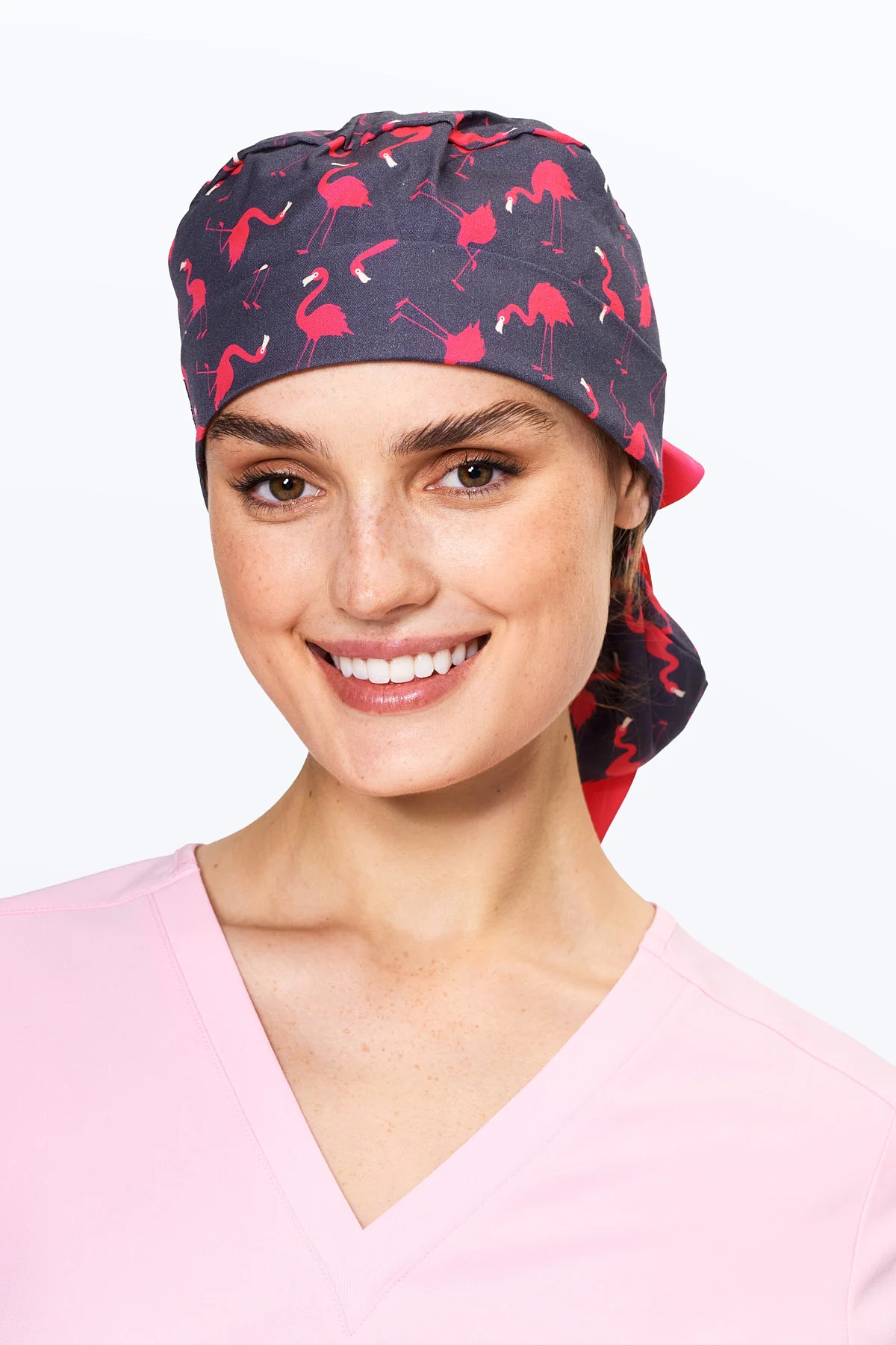 Flamingos Scrub Cap - Image 5