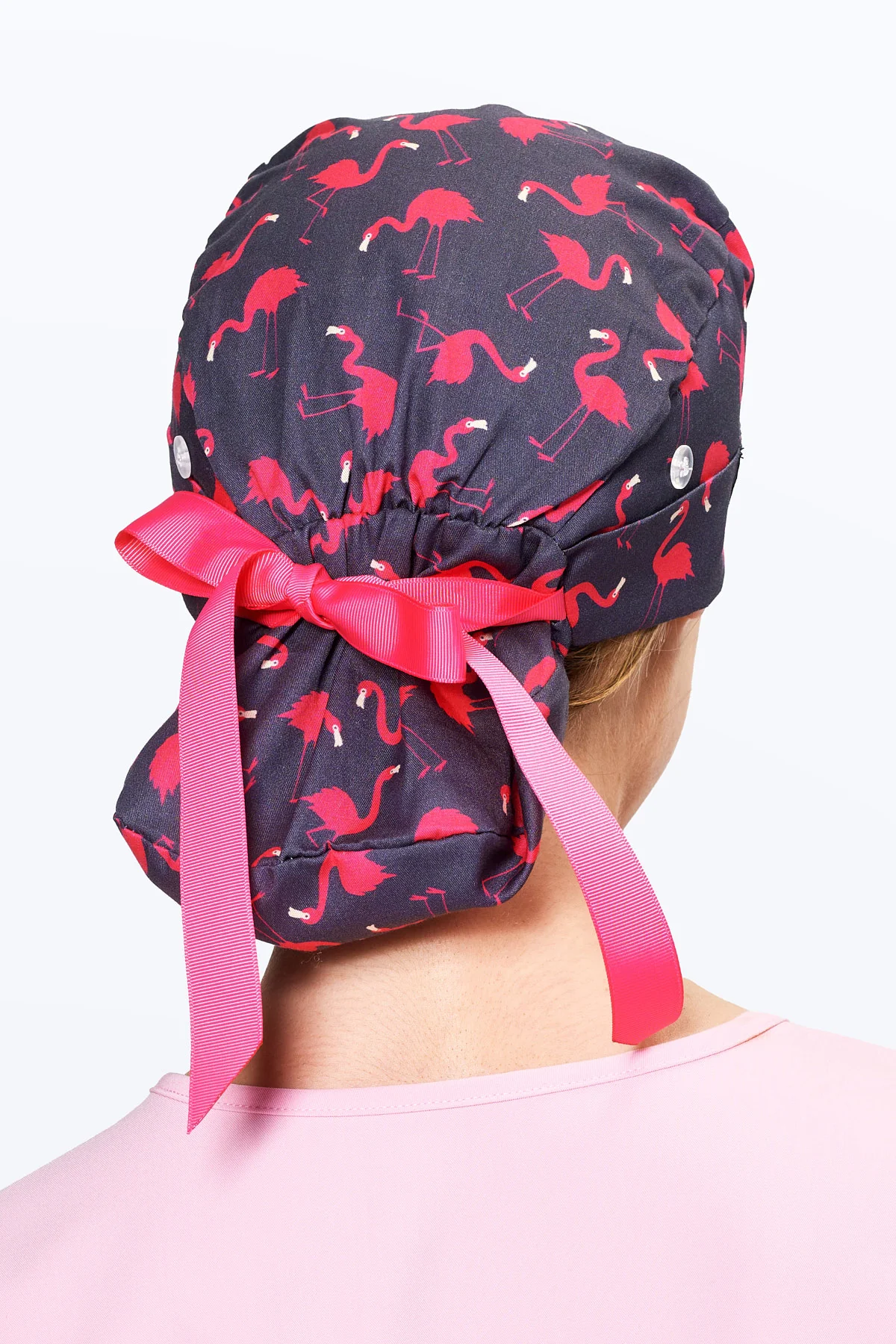 Flamingos Scrub Cap - Image 7