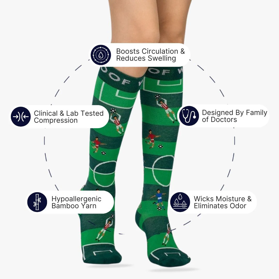 GOAL! Bamboo Compression Socks - Image 2