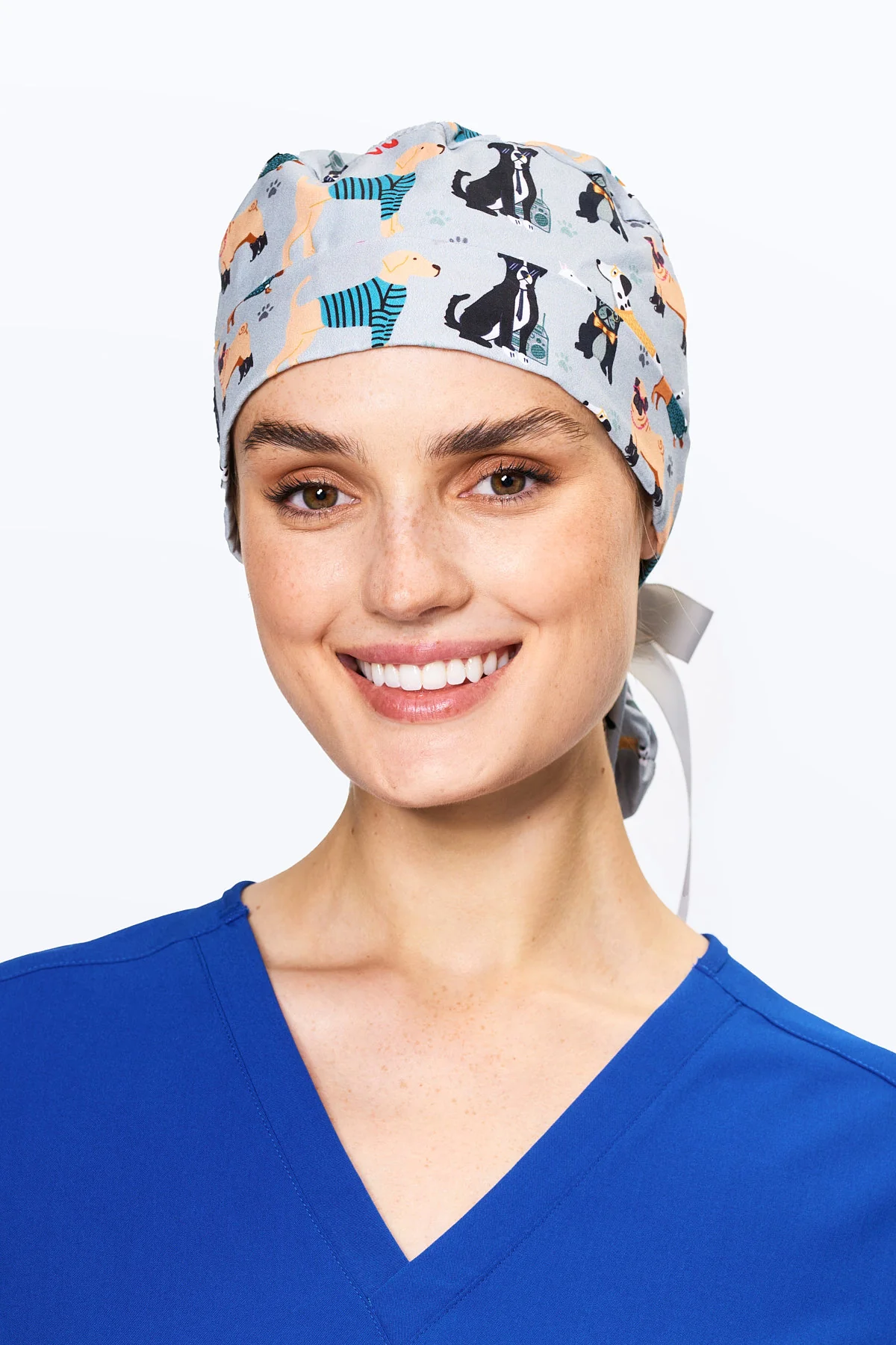 Hipster Dogs Scrub Cap - Image 5