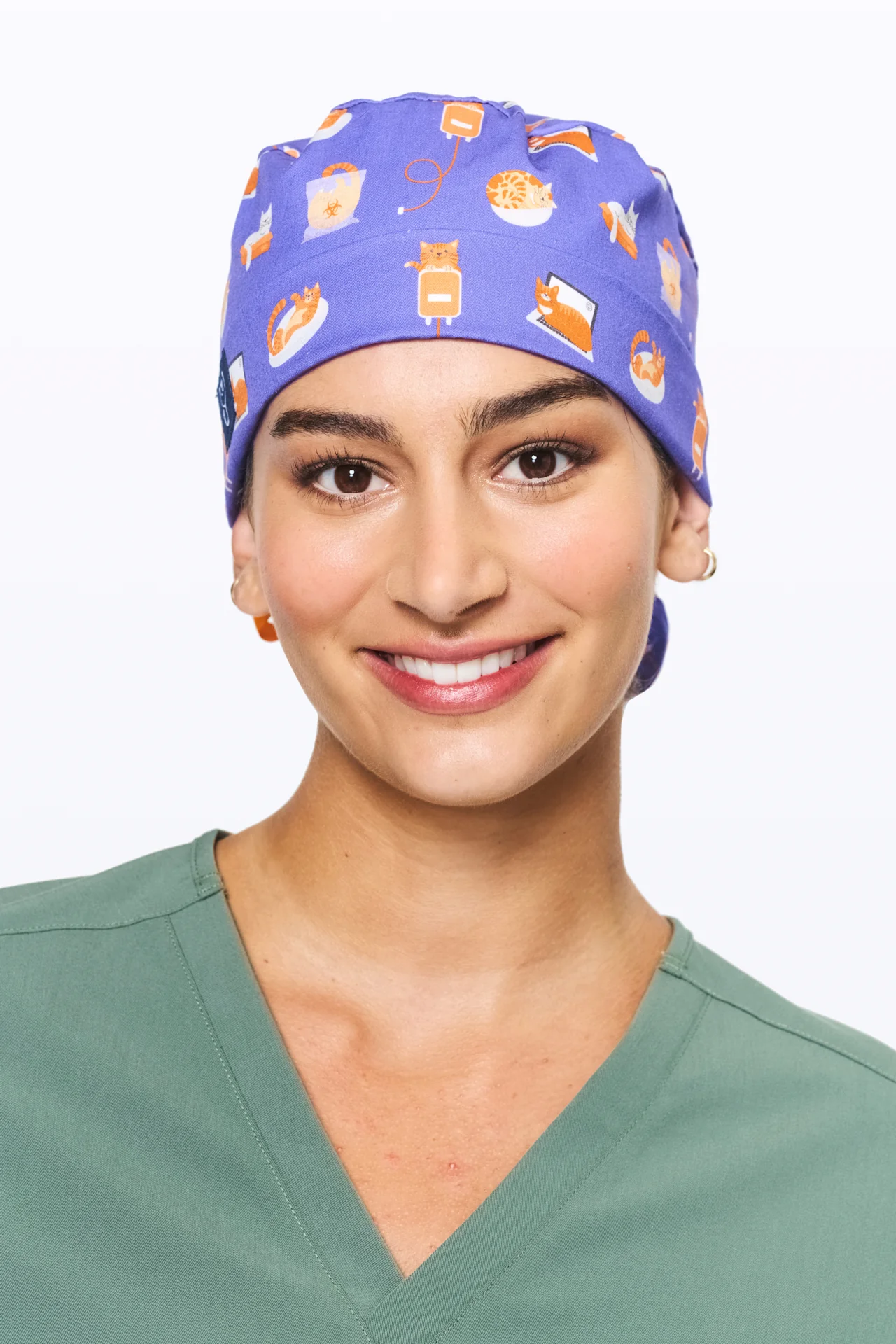 If I Fit I Sit Scrub Cap - Image 4