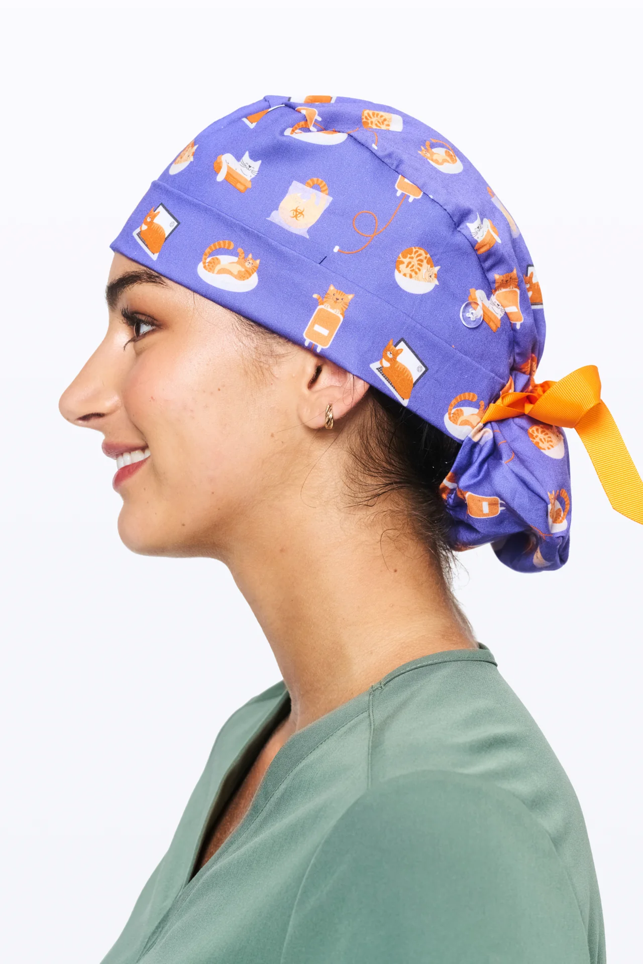 If I Fit I Sit Scrub Cap - Image 5