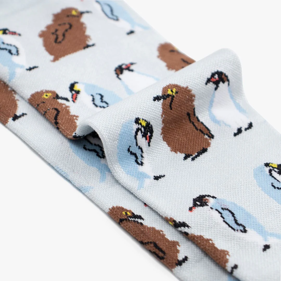I'm Just a Baby Penguin Bamboo Compression Socks - Image 4