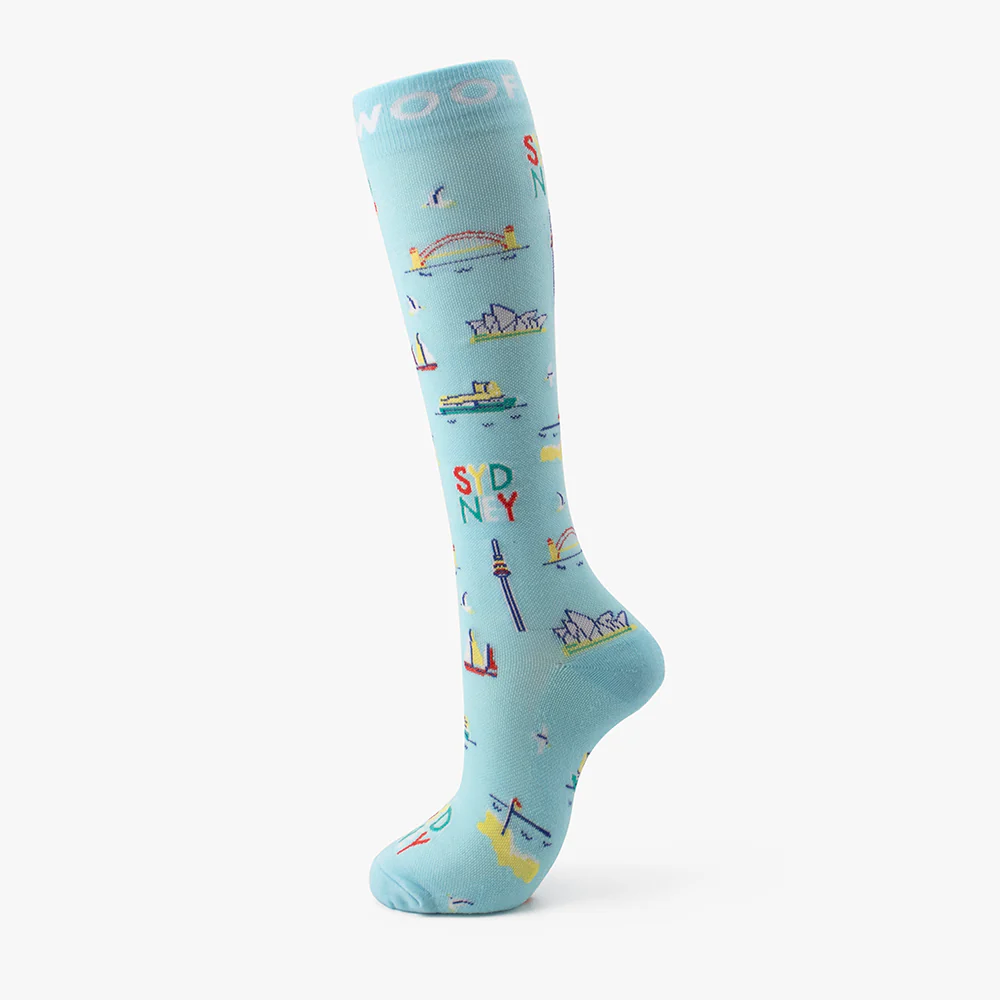 Out & About Bamboo Compression Socks 4 Pack - Image 3