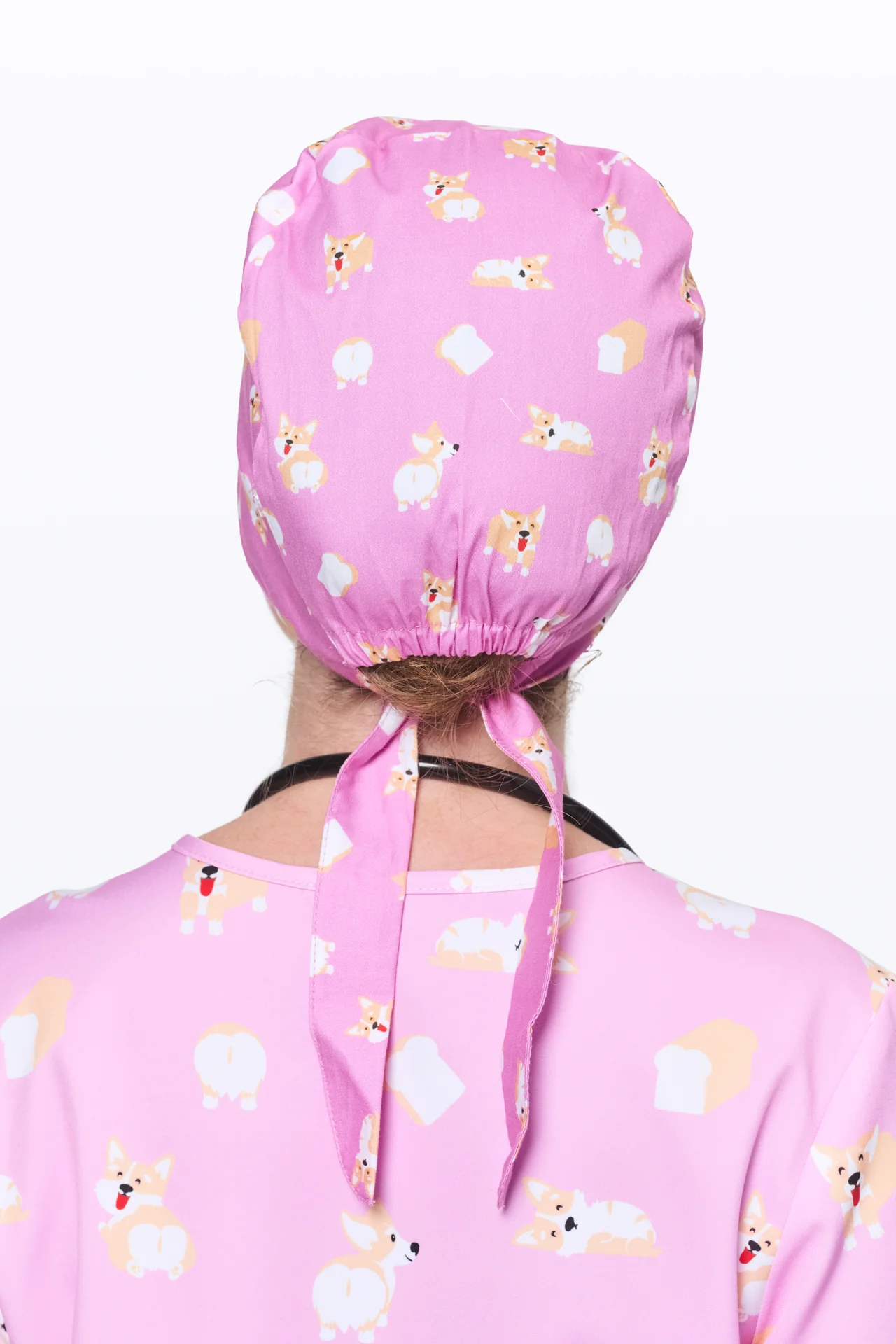 Loafing Corgis Scrub Cap - Image 4