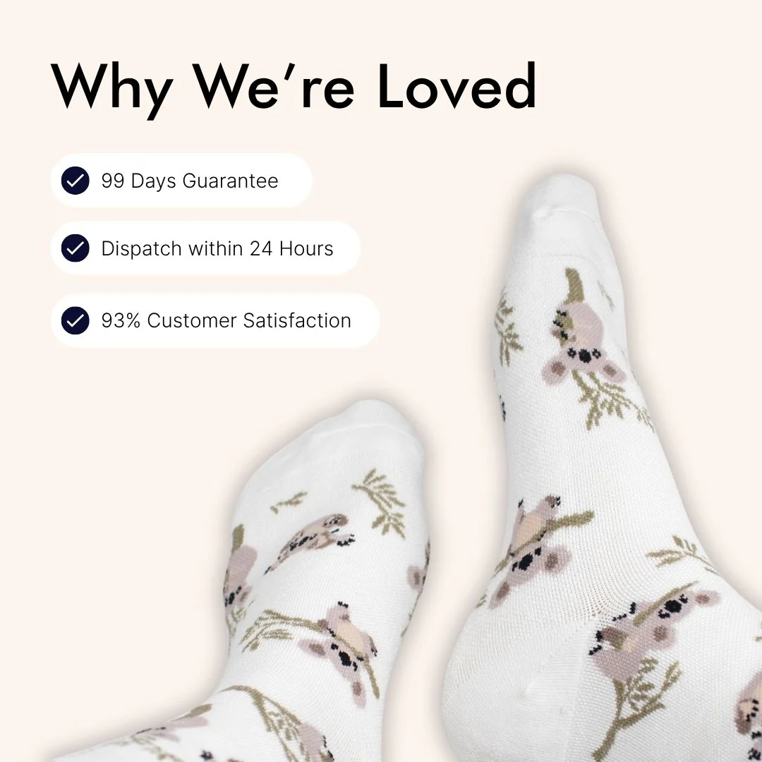 Match Point Bamboo Compression Socks - Image 6