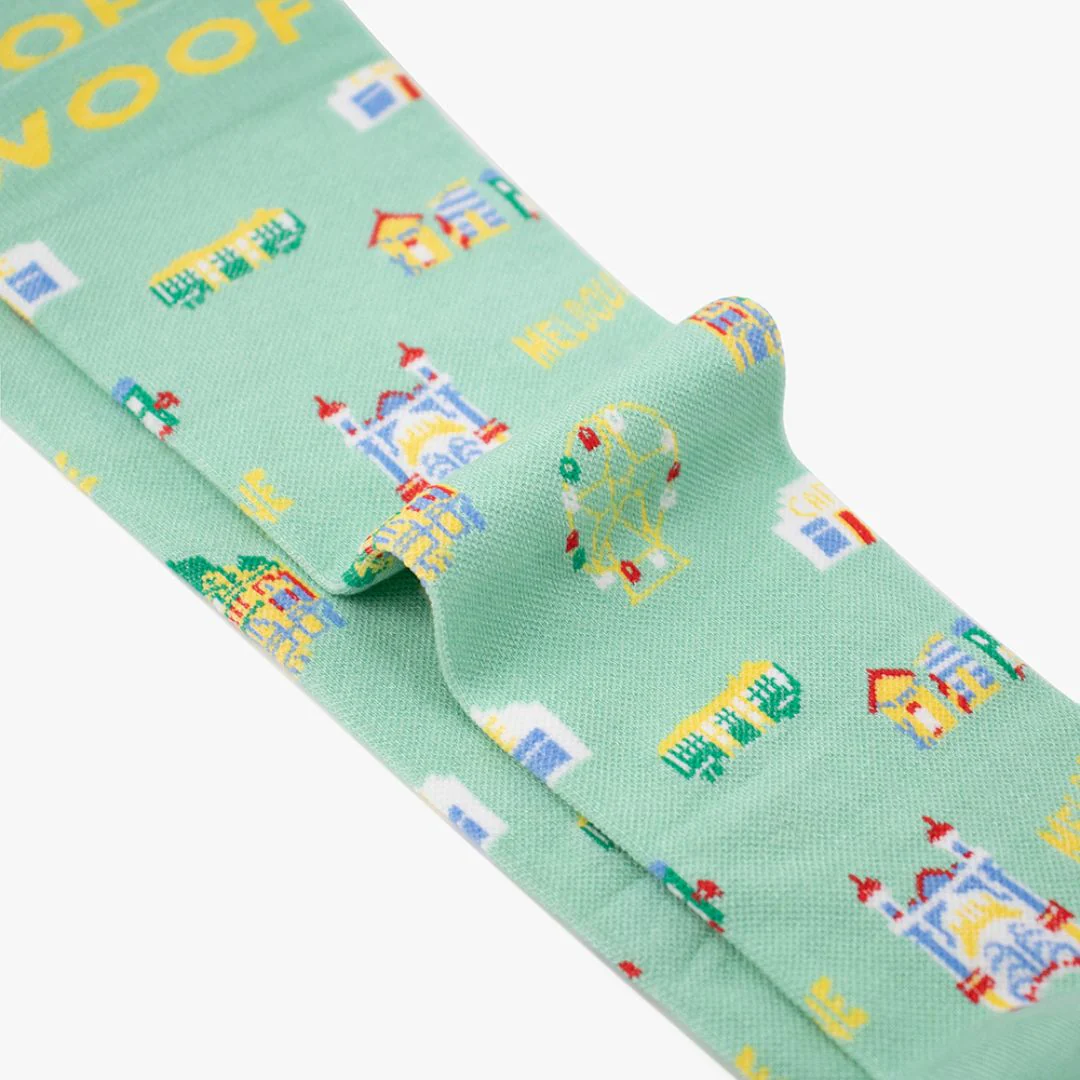 Meet Me in Melbourne Bamboo Compression Socks - Image 4