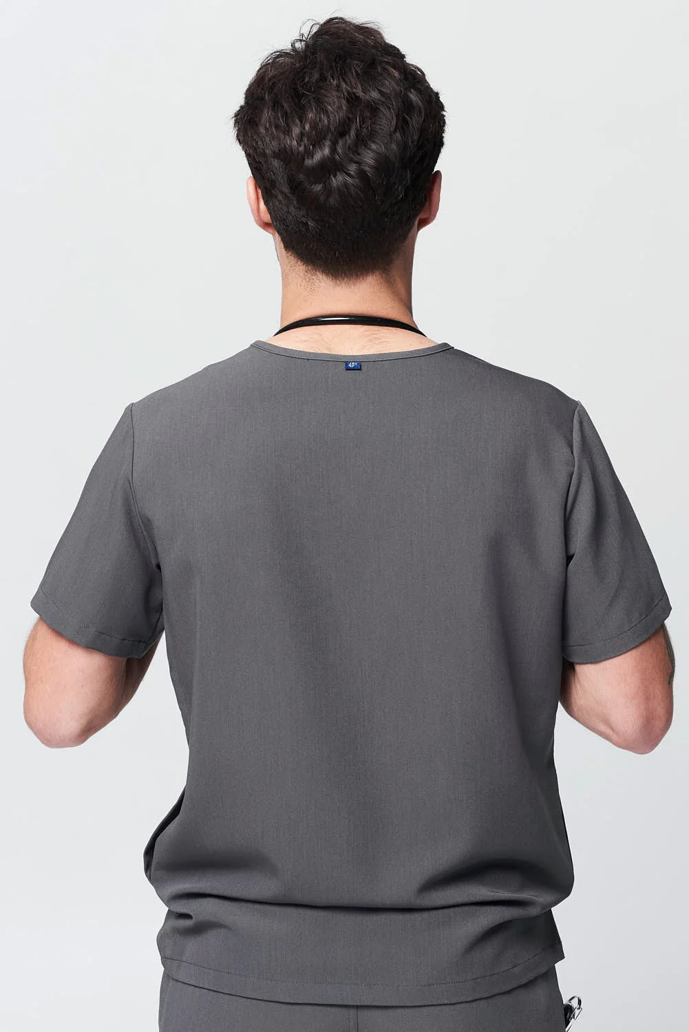 Men's 3-Pocket Scrub Top - Image 10