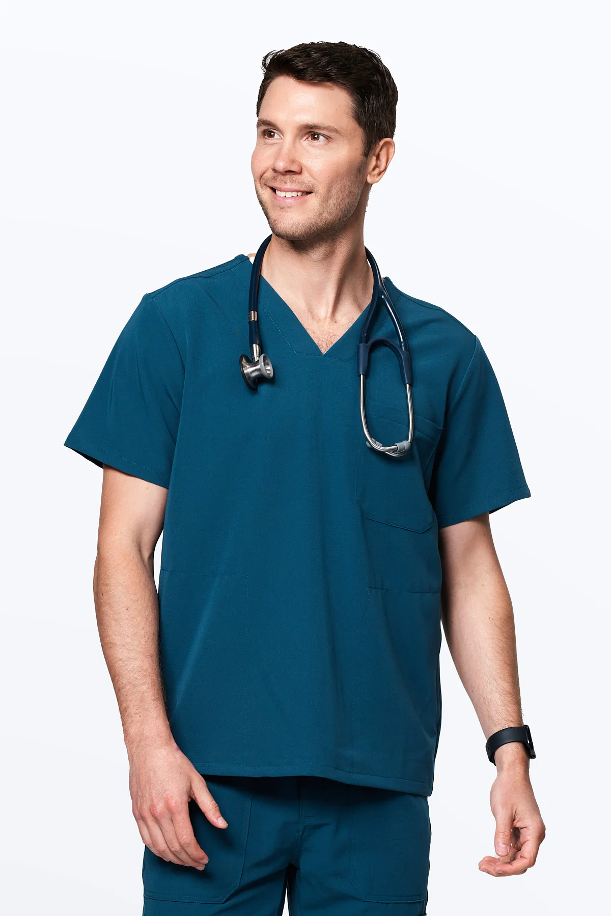 Men's 3-Pocket Scrub Top - Image 11