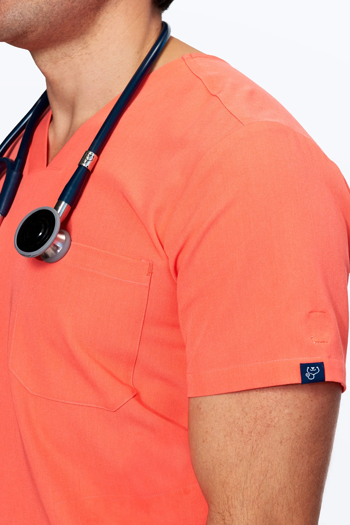 Men's 3-Pocket Scrub Top - Image 29