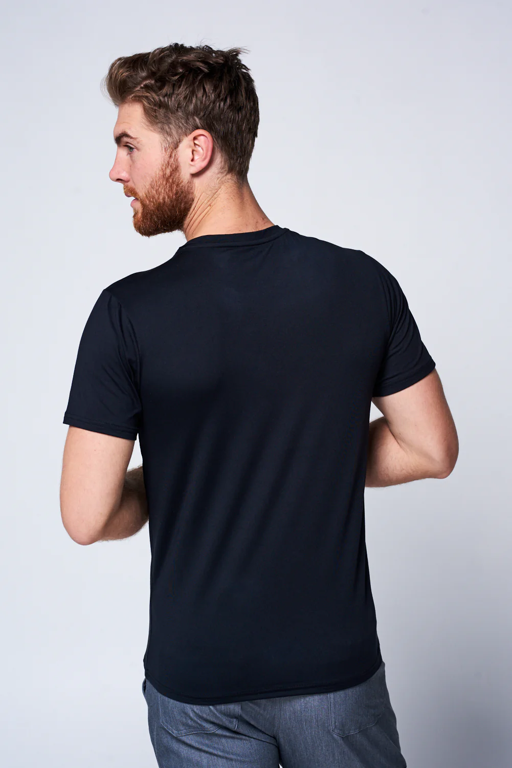Eco-Soft Collection — Men's Short-Sleeve Performance Underscrub - Image 4