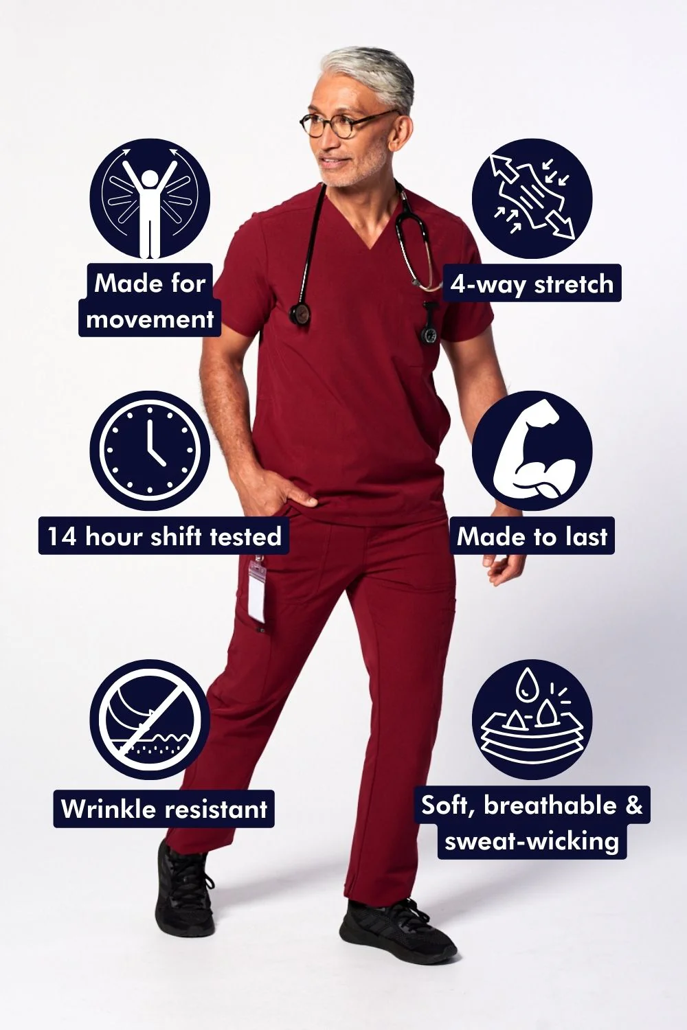 Men's Straight-Cut 9-Pocket Cargo Pants - Image 34