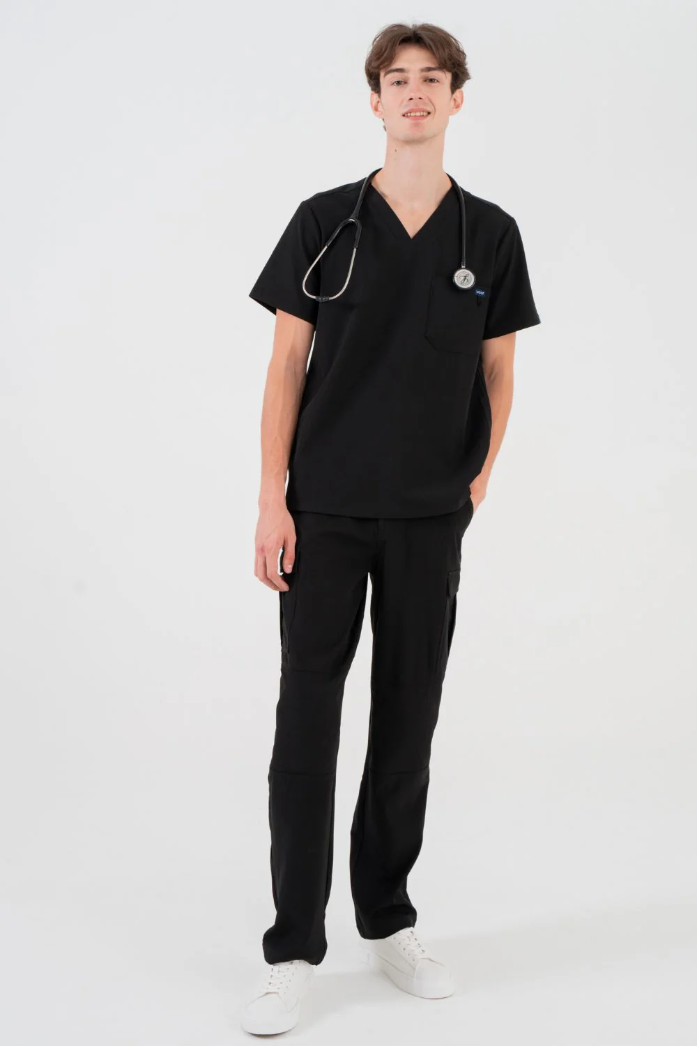 VetCore™ Men’s Vet Med Cargo Scrub Pants with GENU™ Removable Knee Protection - Image 7