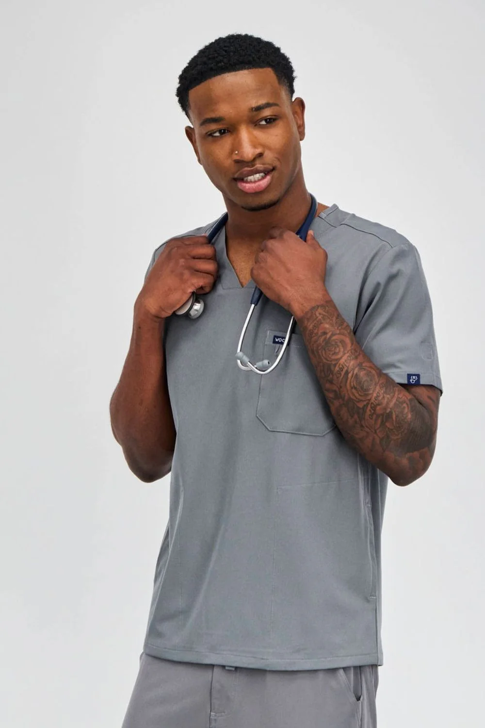 VetCore™ Men’s Vet Med Scrub Top - Image 11