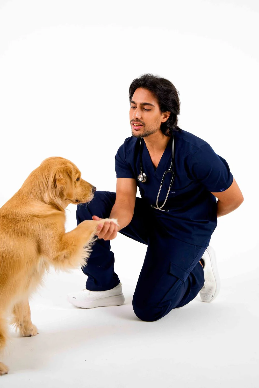 VetCore™ Men’s Vet Med Scrub Top - Image 4