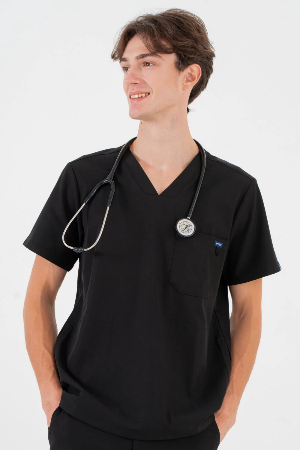 VetCore™ Men’s Vet Med Scrub Top - Image 6
