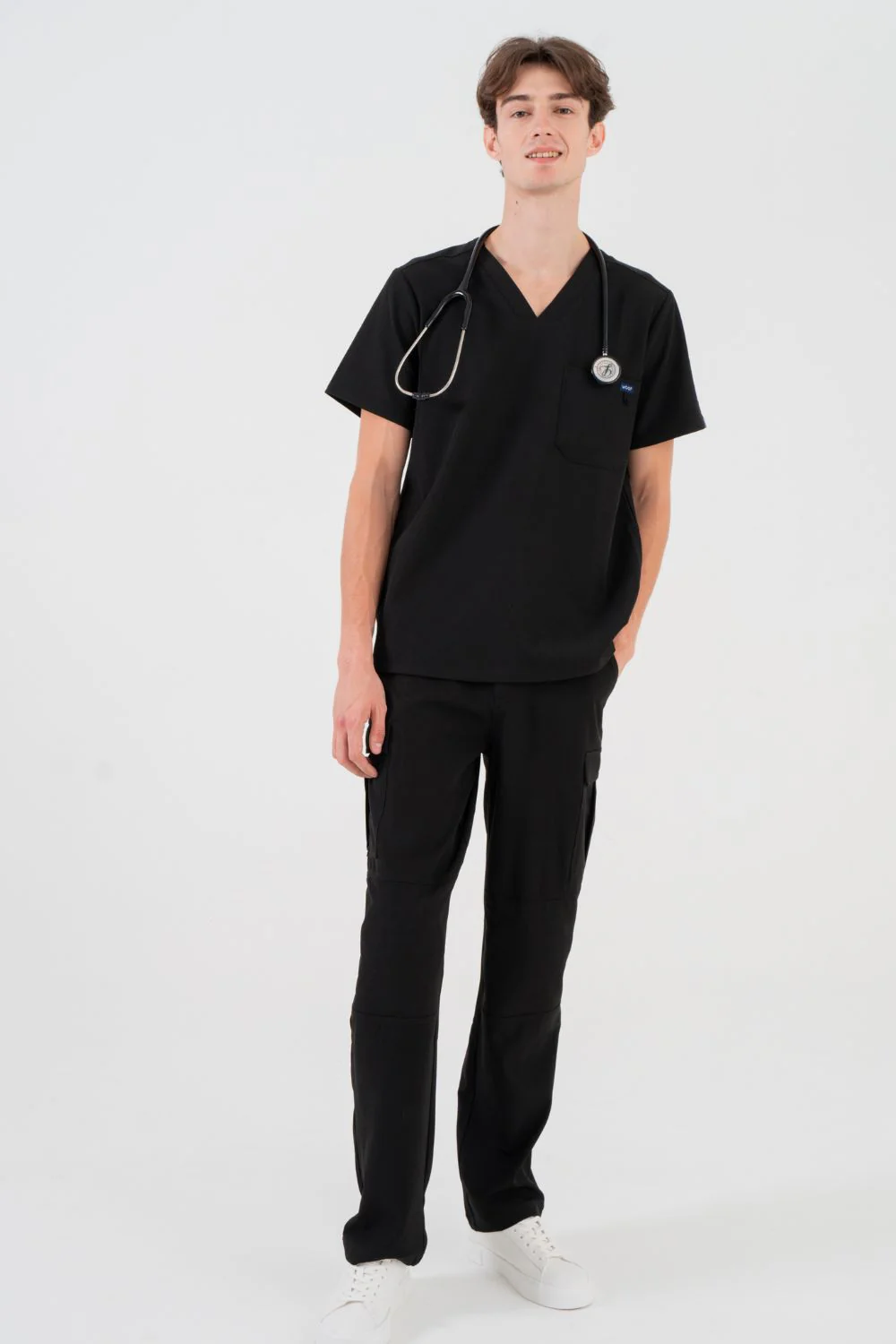 VetCore™ Men’s Vet Med Scrub Top - Image 7
