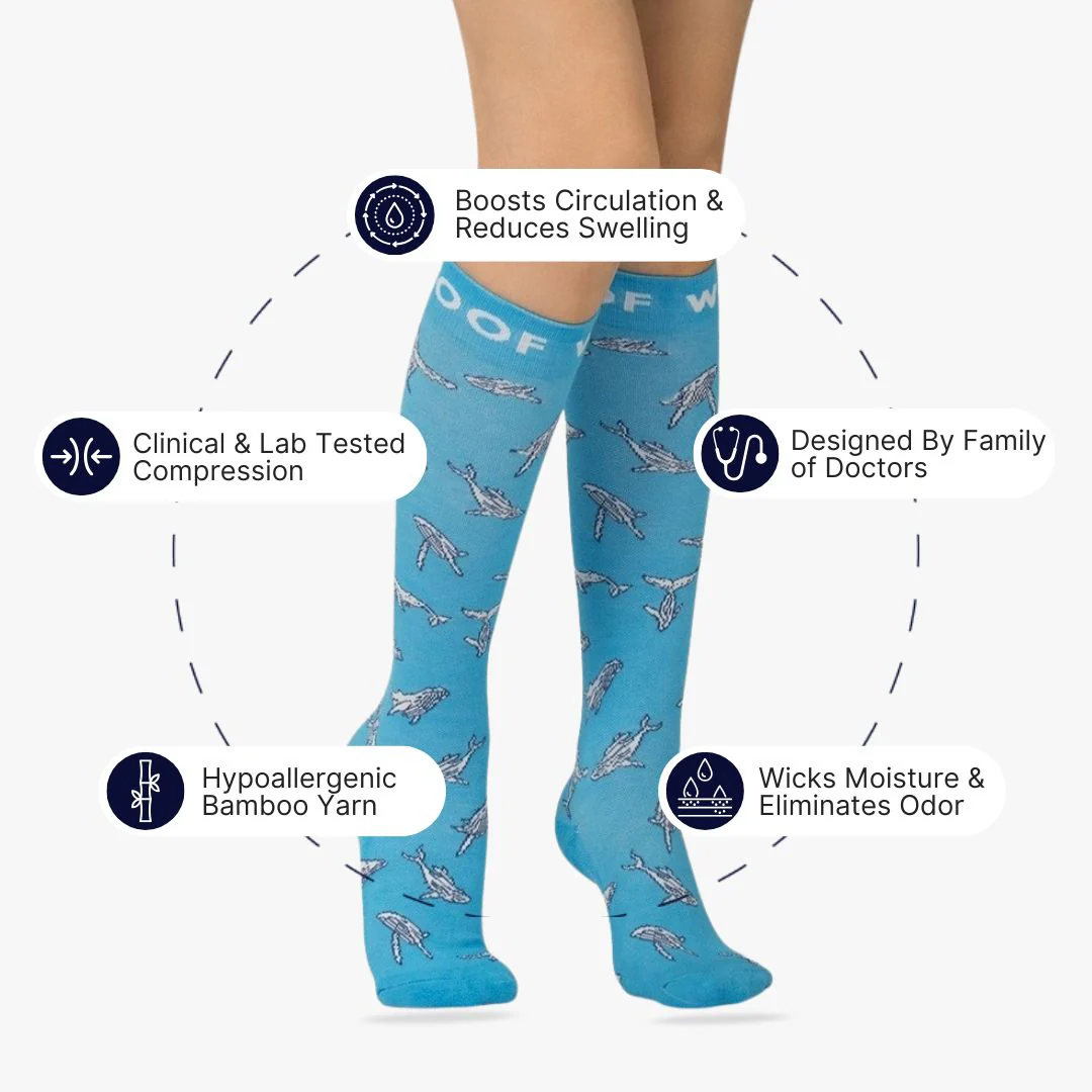 Migaloo Bamboo Compression Socks - Image 2