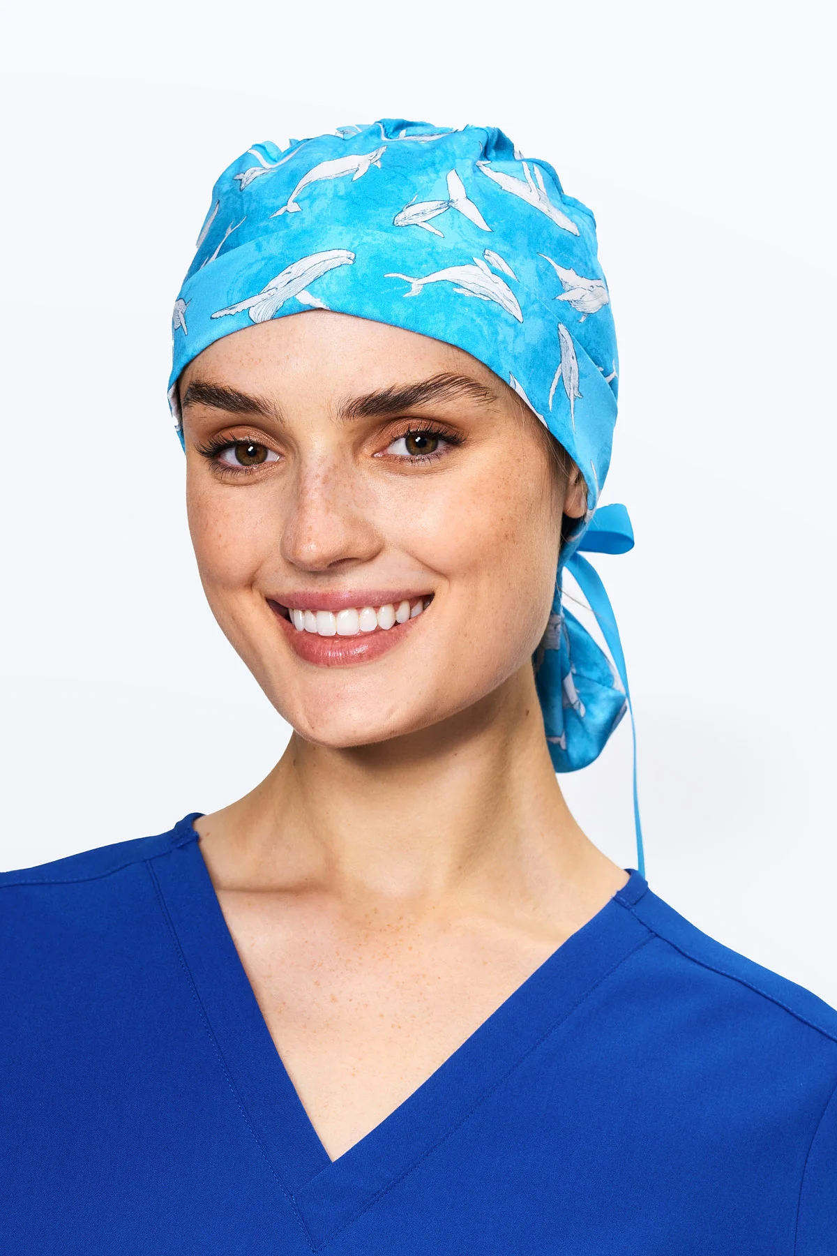 Migaloo: The White Whale Scrub Cap - Image 5