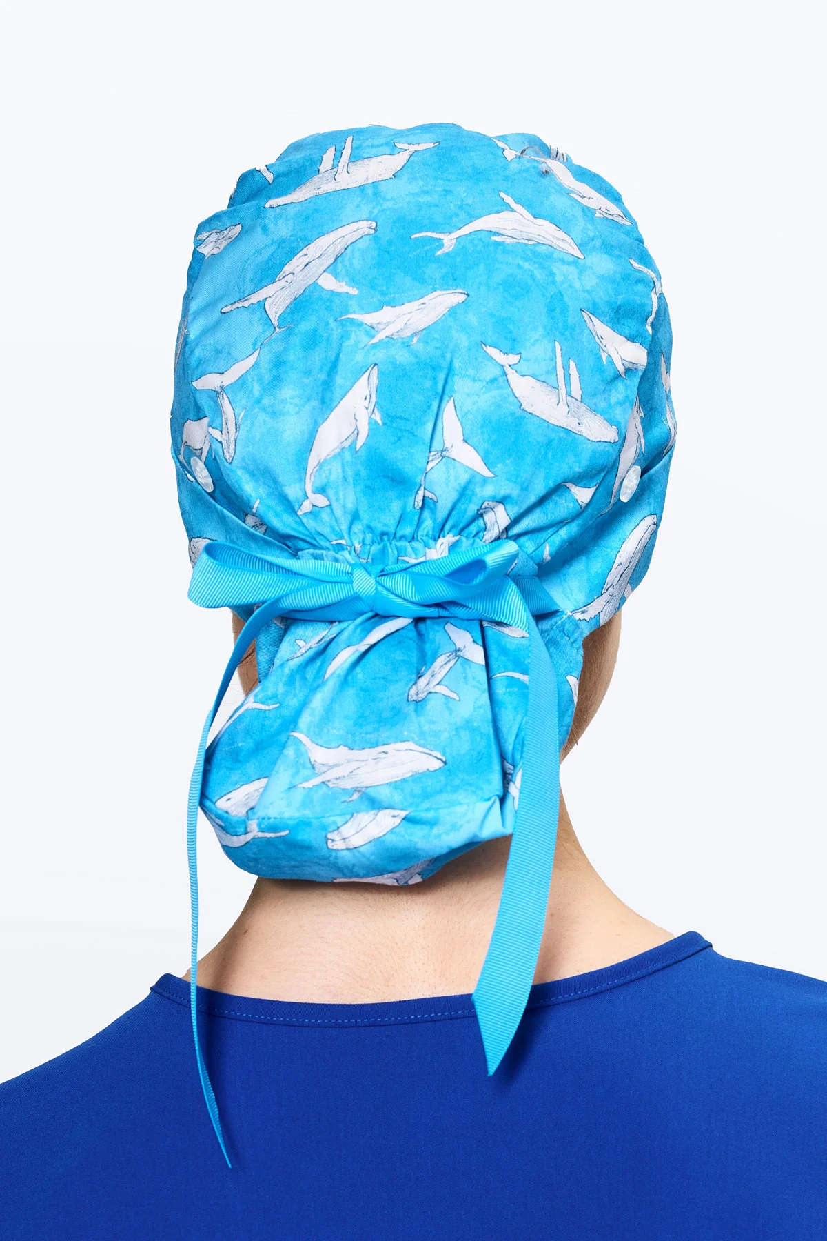 Migaloo: The White Whale Scrub Cap - Image 7