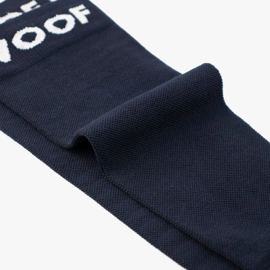Navy Bamboo Compression Socks - Image 4