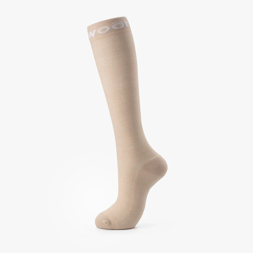 Nude Bamboo Compression Socks 4 Pack - Image 2