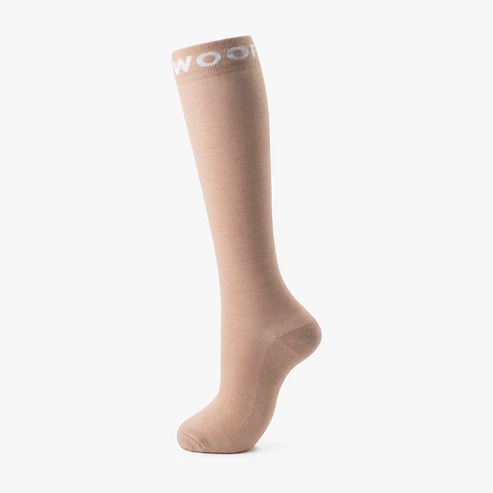 Nude Bamboo Compression Socks 4 Pack - Image 3