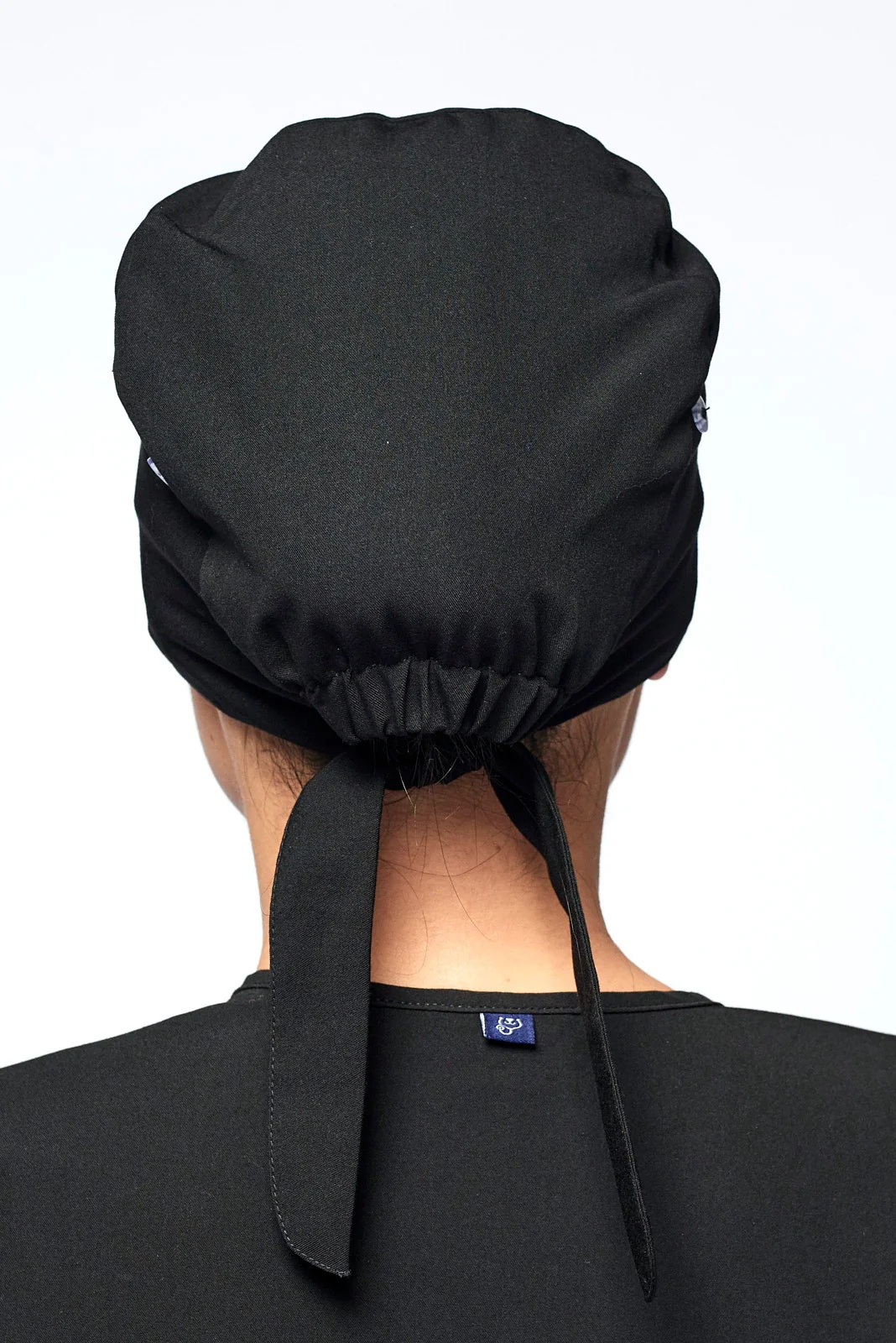 Perfect Match Sweat-Wicking Scrub Cap — Black - Image 4
