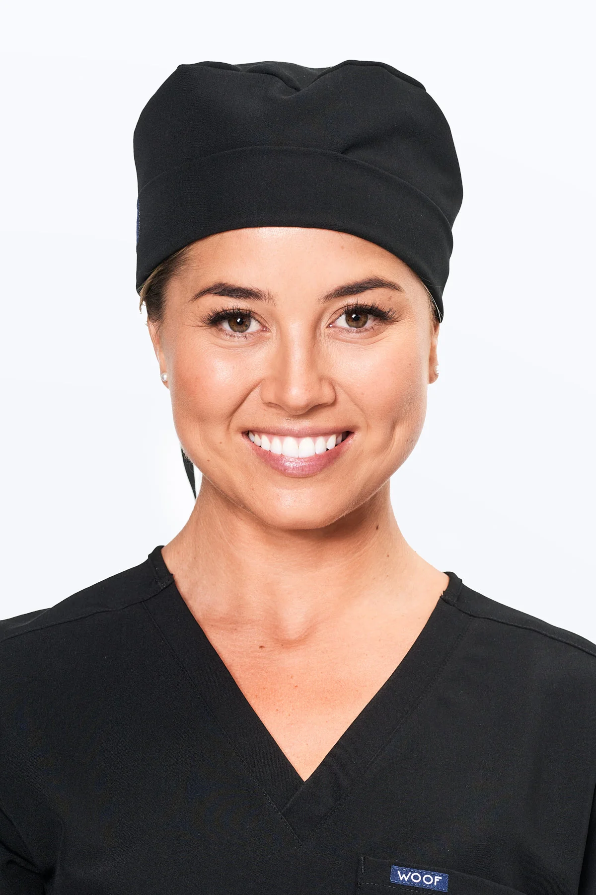 Perfect Match Sweat-Wicking Scrub Cap — Black - Image 5