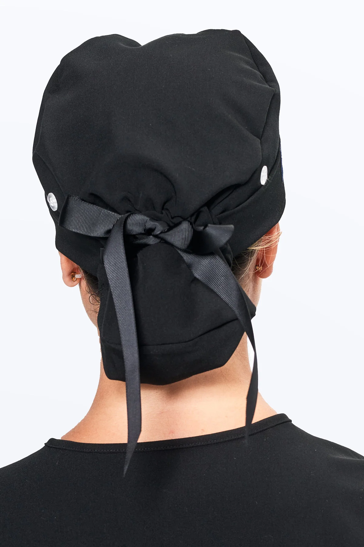 Perfect Match Sweat-Wicking Scrub Cap — Black - Image 7