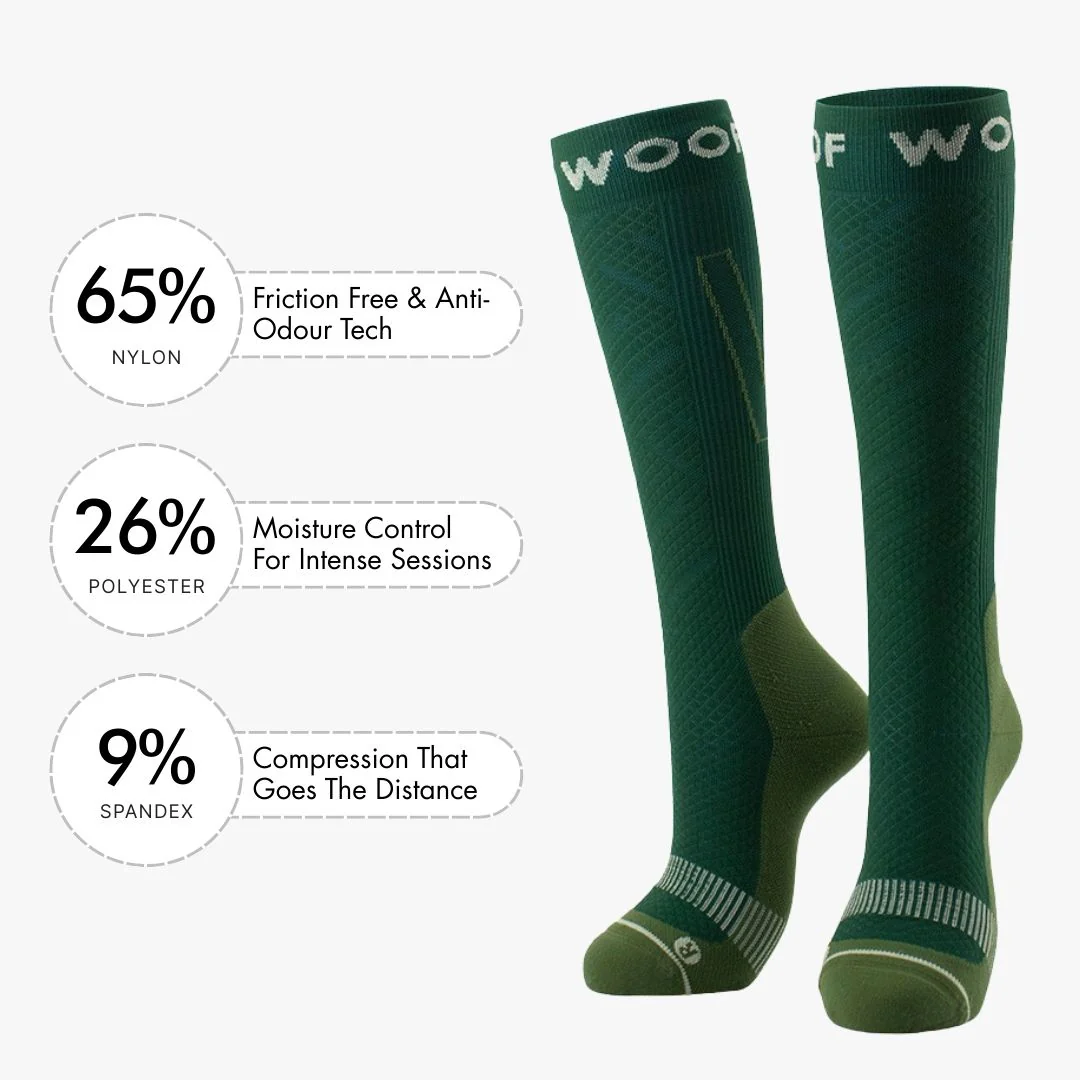 Green Performance Compression Socks - Image 3