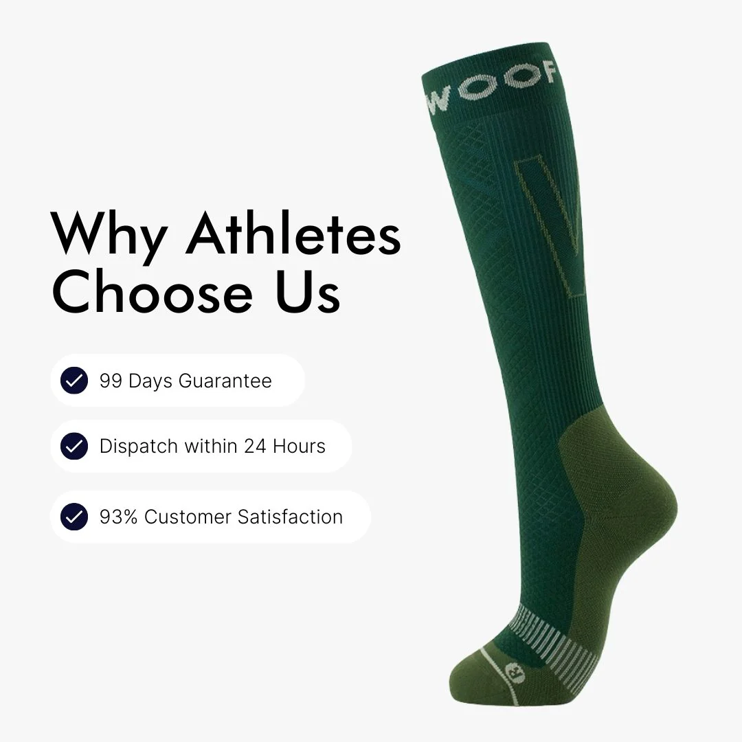 Green Performance Compression Socks - Image 4